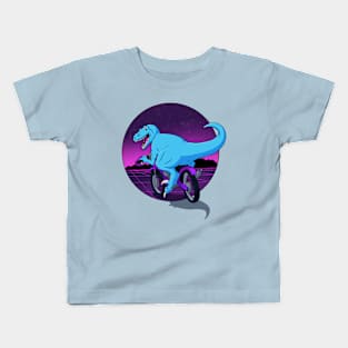 Dirtbike Dino Kids T-Shirt